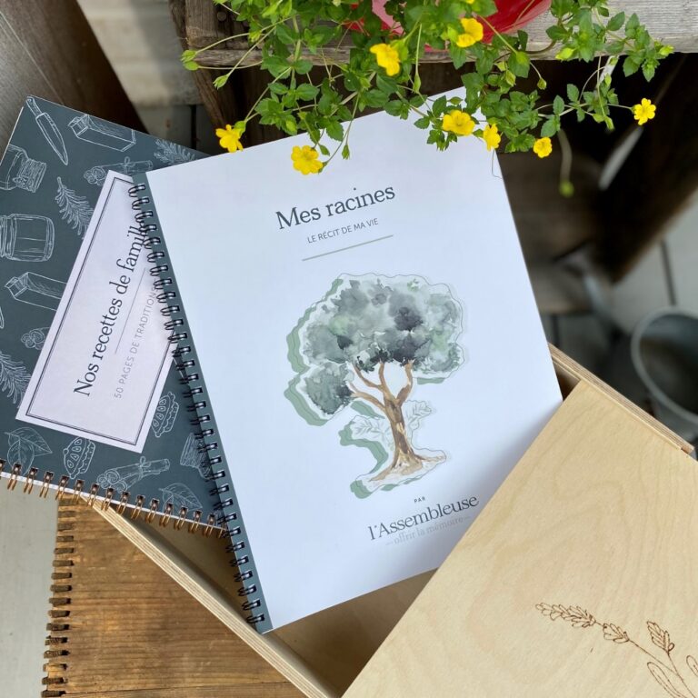 L&rsquo;Assembleuse propose un journal pour garder ses souvenirs vivants